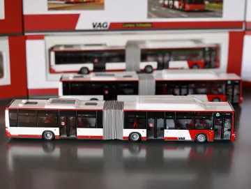 2. WAHL, VAG Nürnberg MAN A23 CNG, Linie 67 Fürth Hauptbahnhof, Art-Nr. 72696-2