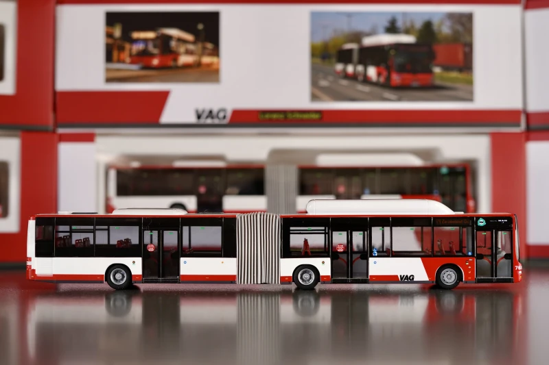 VAG Nürnberg MAN A23 CNG, Linie 44 "Zerzabelshof Ost", Sondermodell